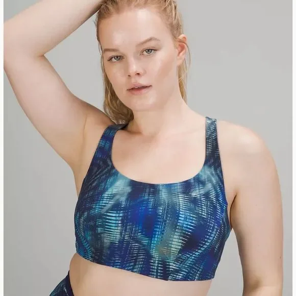 NWT Lululemon Wunder Train Longline Bra - Size 8 - Picture 1 of 5